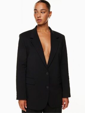 Babaton Black Oversized Blazer